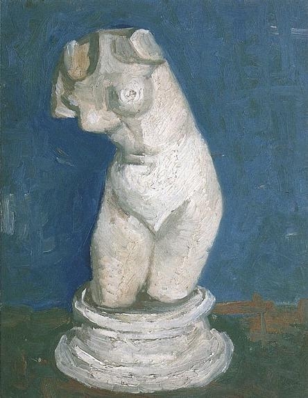 Van Gogh (1853-1890), statuette de femme en platre - torse 7.JPG
